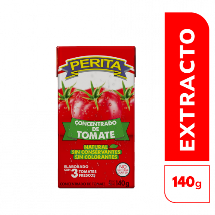 Extracto de Tomate Tetra Perita 140g
