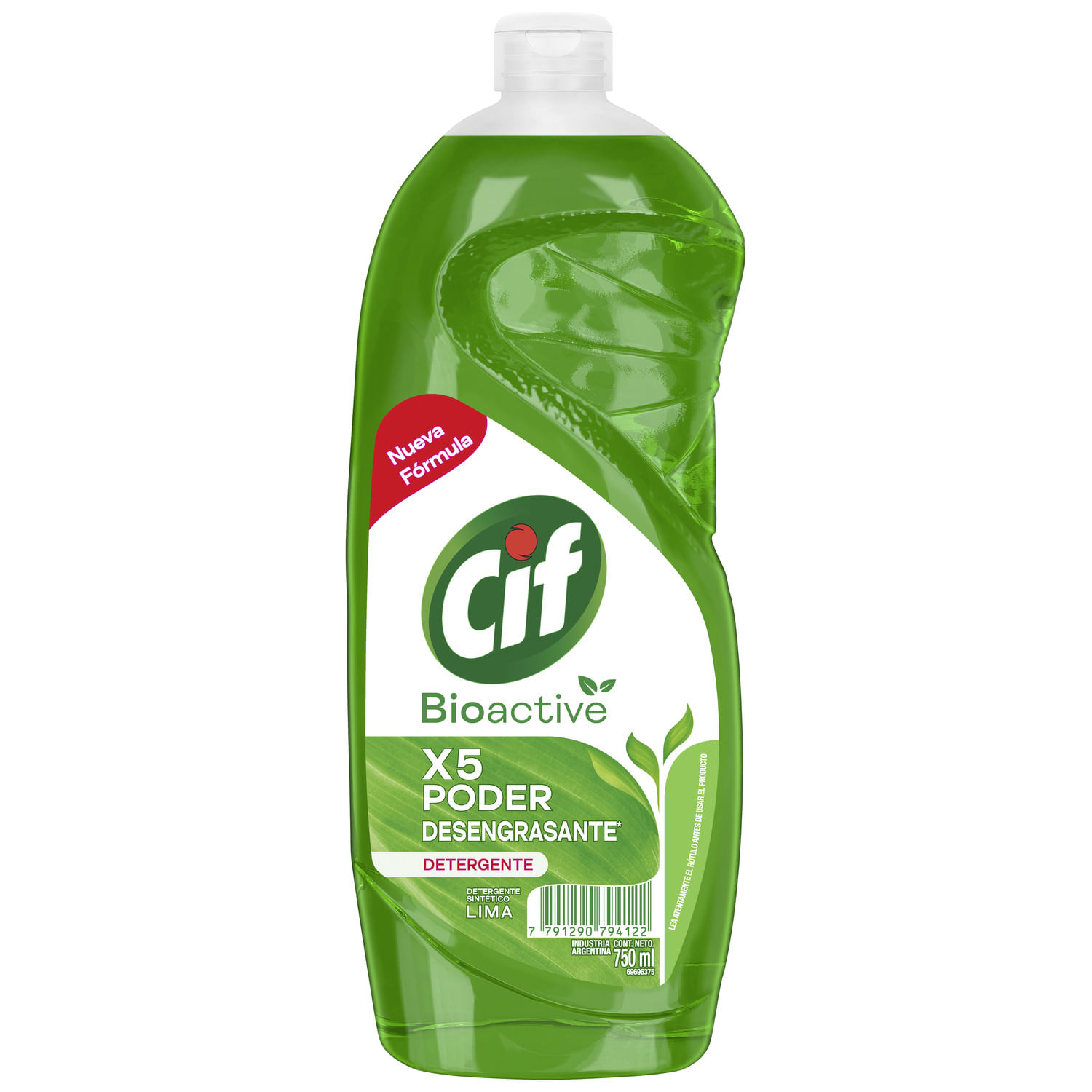 Cif Detergente Bioactive Lima 750ml