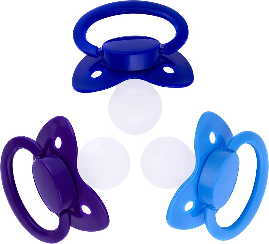 N4671- Chupete Neon #1 Azul