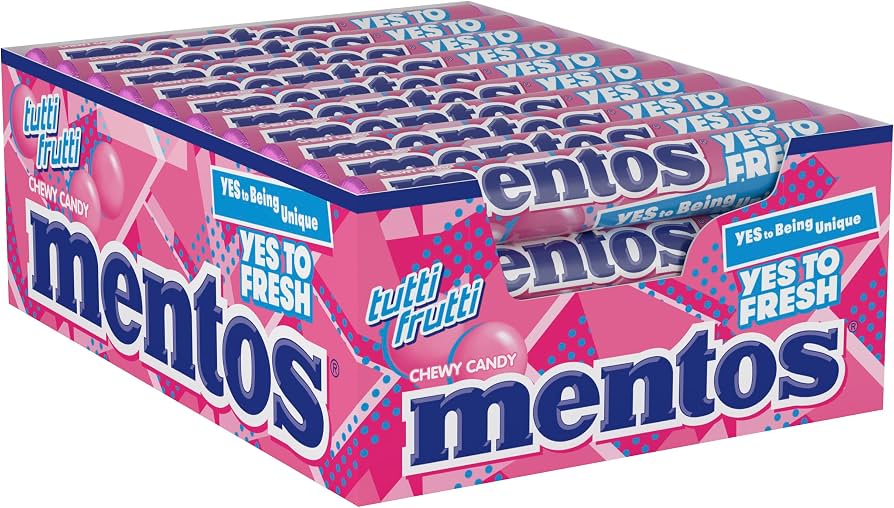 Mentos Tutti Frutti 24x12x29g