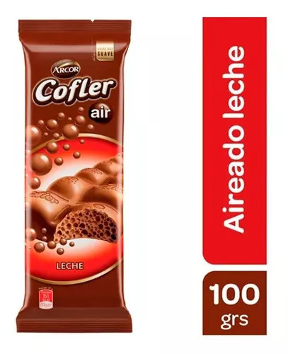 Cofler Aireado Chocolate Leche 100g