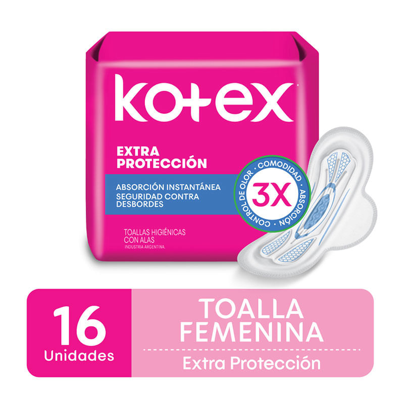 Toalla Femenina Kot Nor Tela con a Totex Cor 24x16
