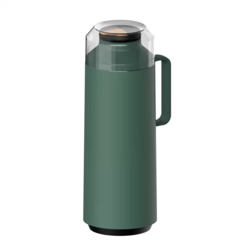 Termo Cristal con Pico Verde 1L