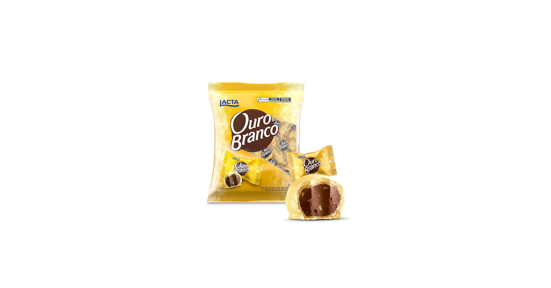 Barra Golden Choco Blanco 90g