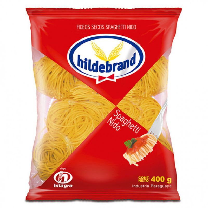 Fideo Spaguetti Nido Hildebrand 400g