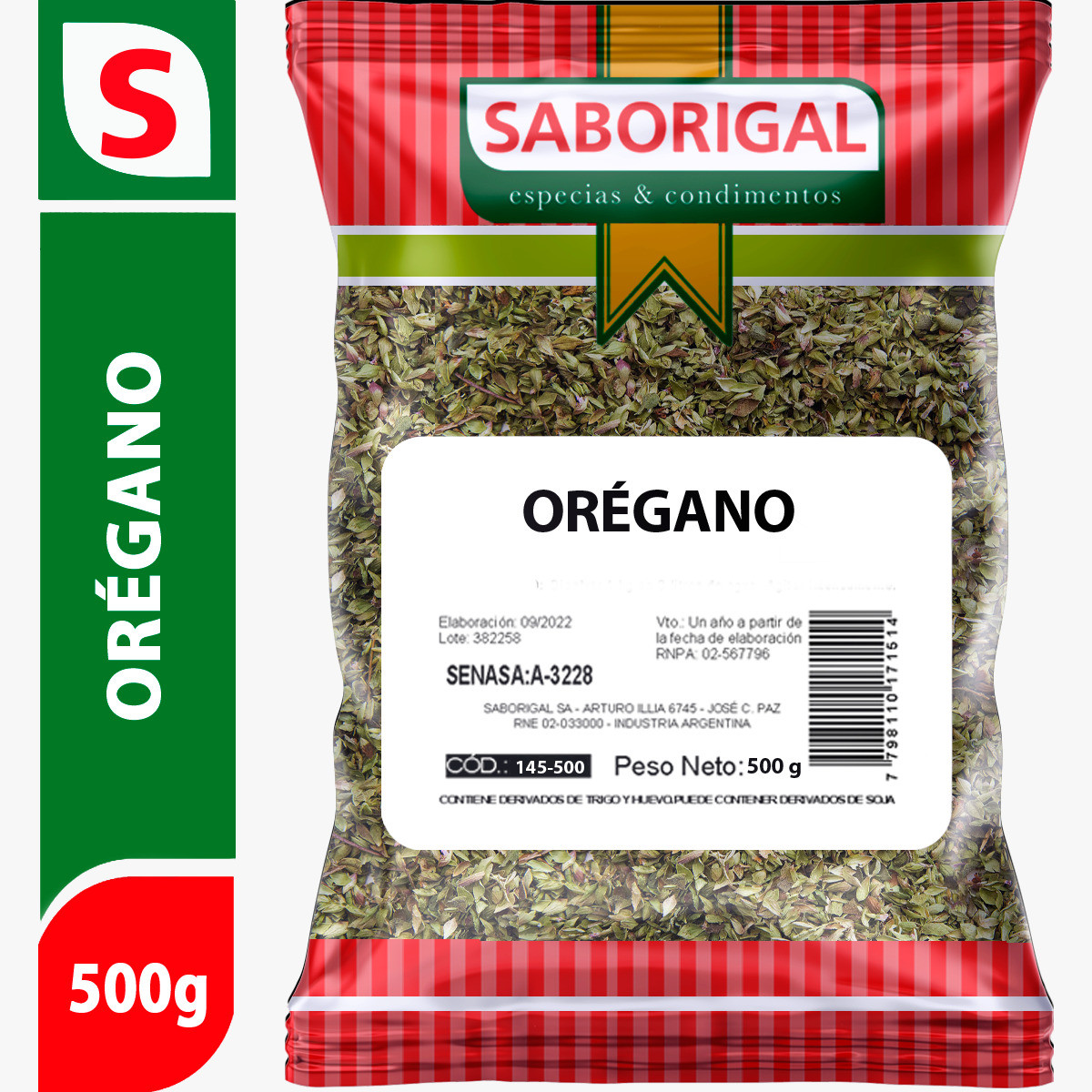Orégano 20x15g