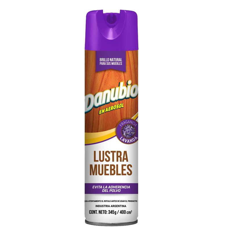Lustra Muebles Spray Lavanda 360cc