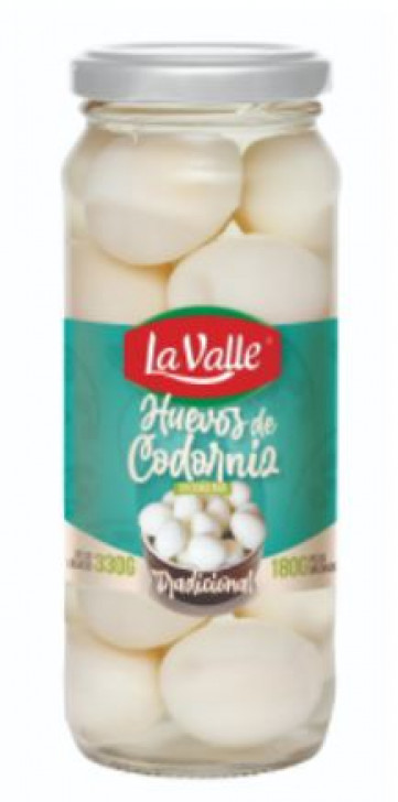 Huevo Codorniz la Valle Tradicional V 180g