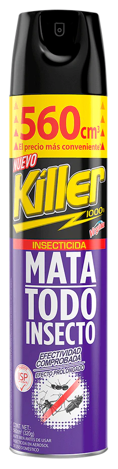 Insecticida Killer T. Insecto 560cc