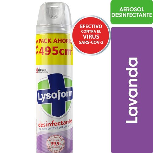 Lysoform Aerosol Lavanda 495ml