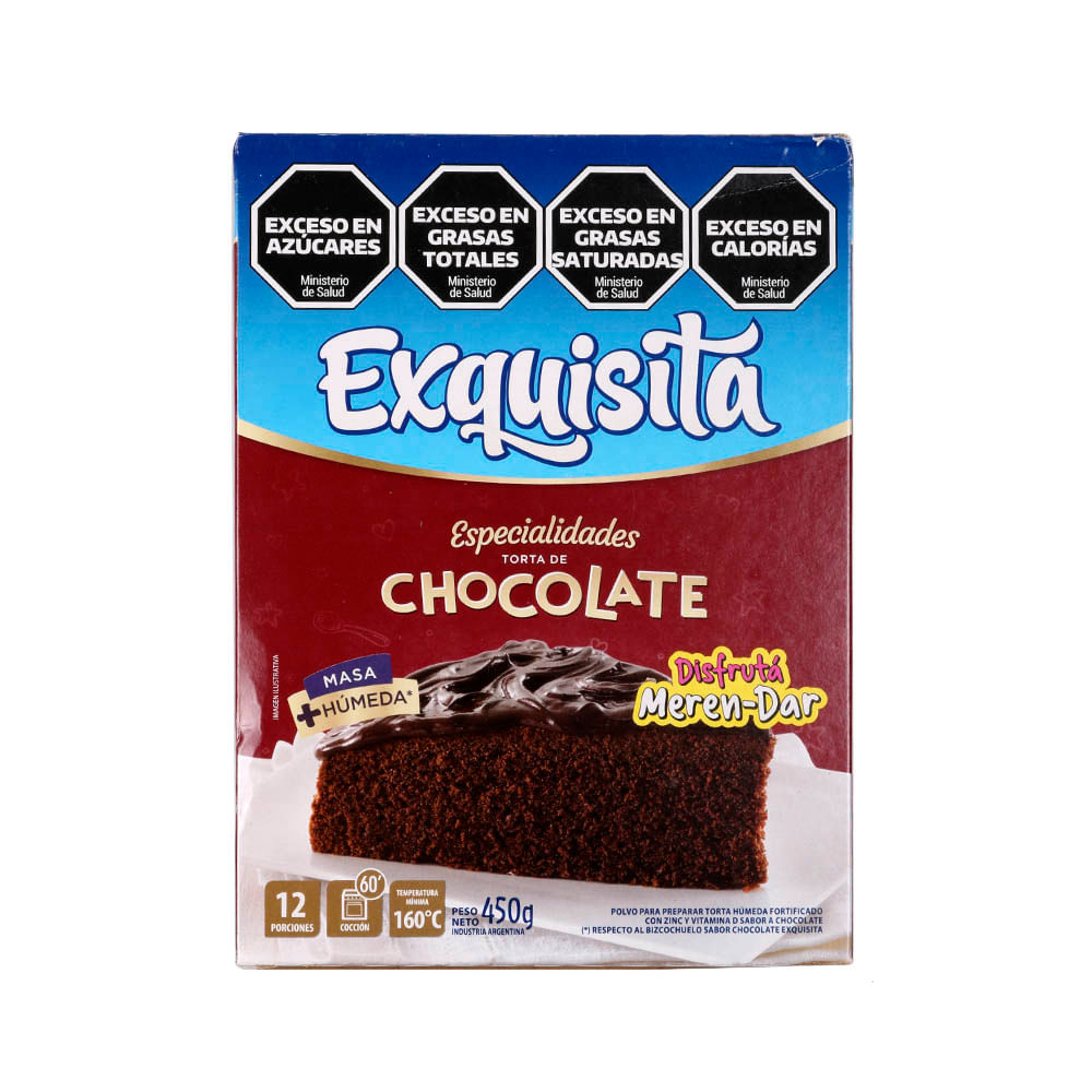 Torta Exquisita Chips con Chocolate 500g