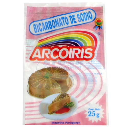 Bicarbonato de Sodio Arco Iris 25g