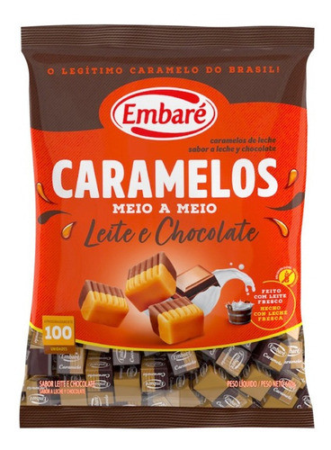 Caramelo de Leche Sabor Chocolate 700g