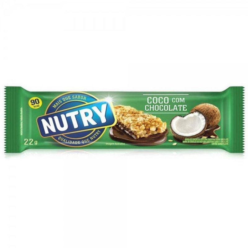 Nutry Barra Cereal Coco/chocolate 24x22g