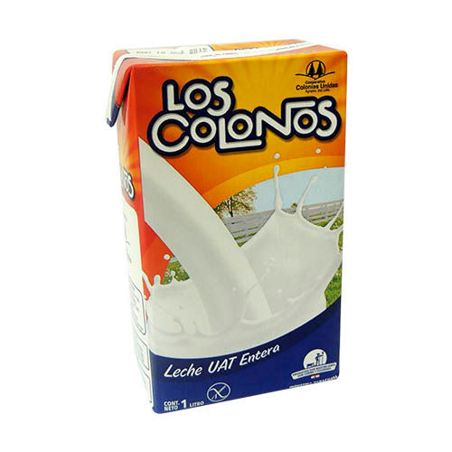 Leche Entera Larga Vida los Colonos 1L
