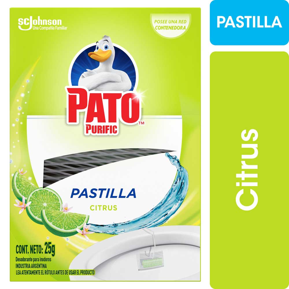 Pato Pastilla para Inodoro Citrus 25g