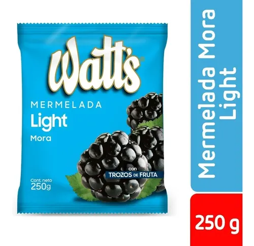 Mermelada Sachet Mora Light 250g