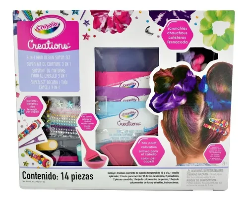 Kit de Pintura para Cabello 3 Pc
