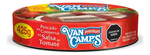 Sardinas Van Camp´s al Natural Lata 425g