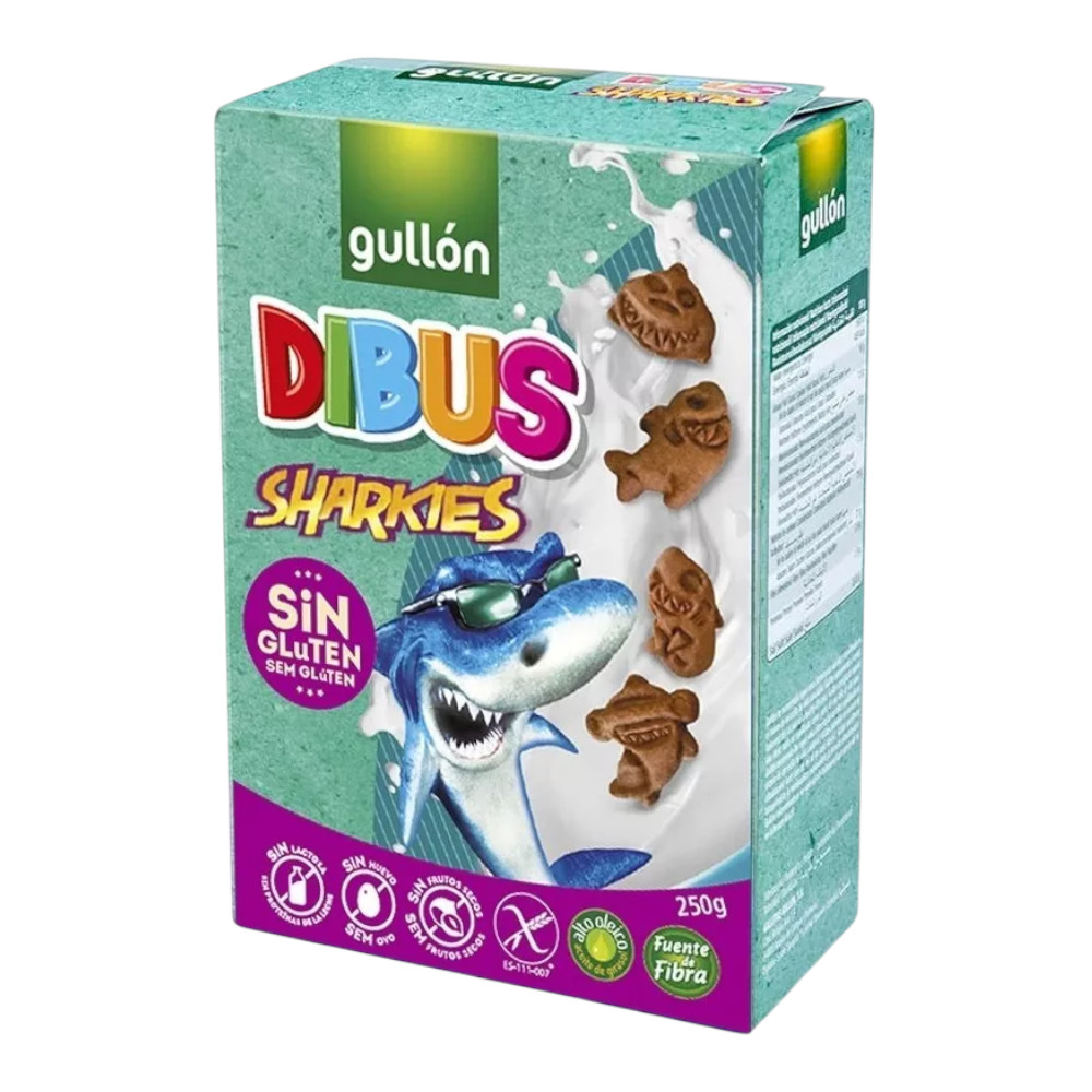 Dibus Sharkies sin Gluten 250grx12
