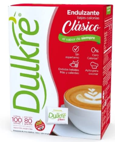 Edulcorante Dulkre 100x0.8g