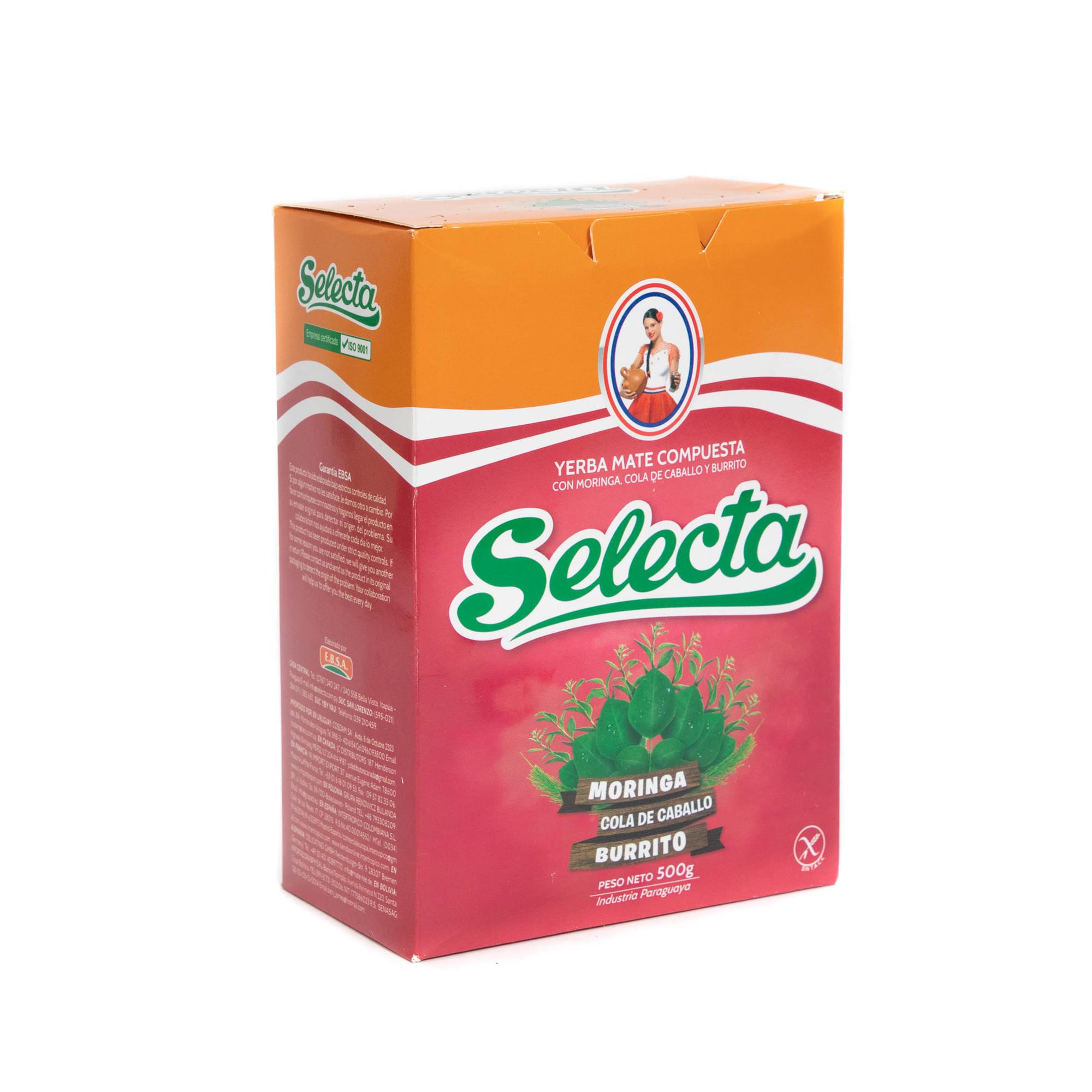 Selecta Comp. con Moringa 500g x10