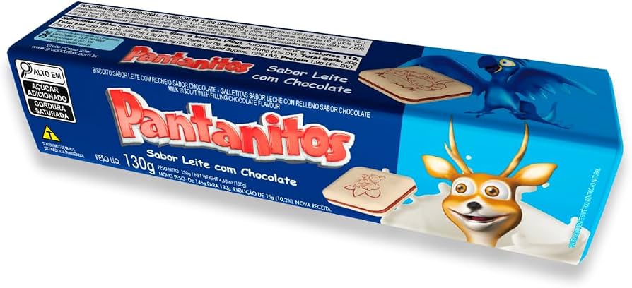 Pantanitos Leche/chocolate 30x130
