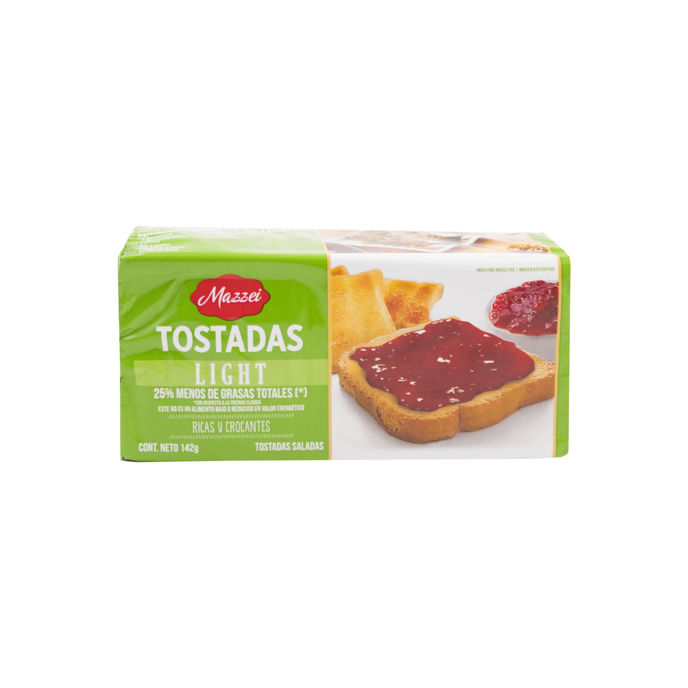 Tostada Light Mazzei 142g