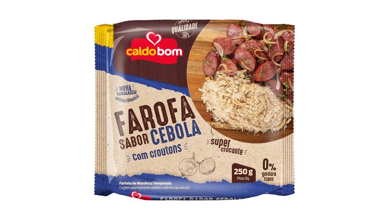 Farofa Caldo Bom Cebolla 250g