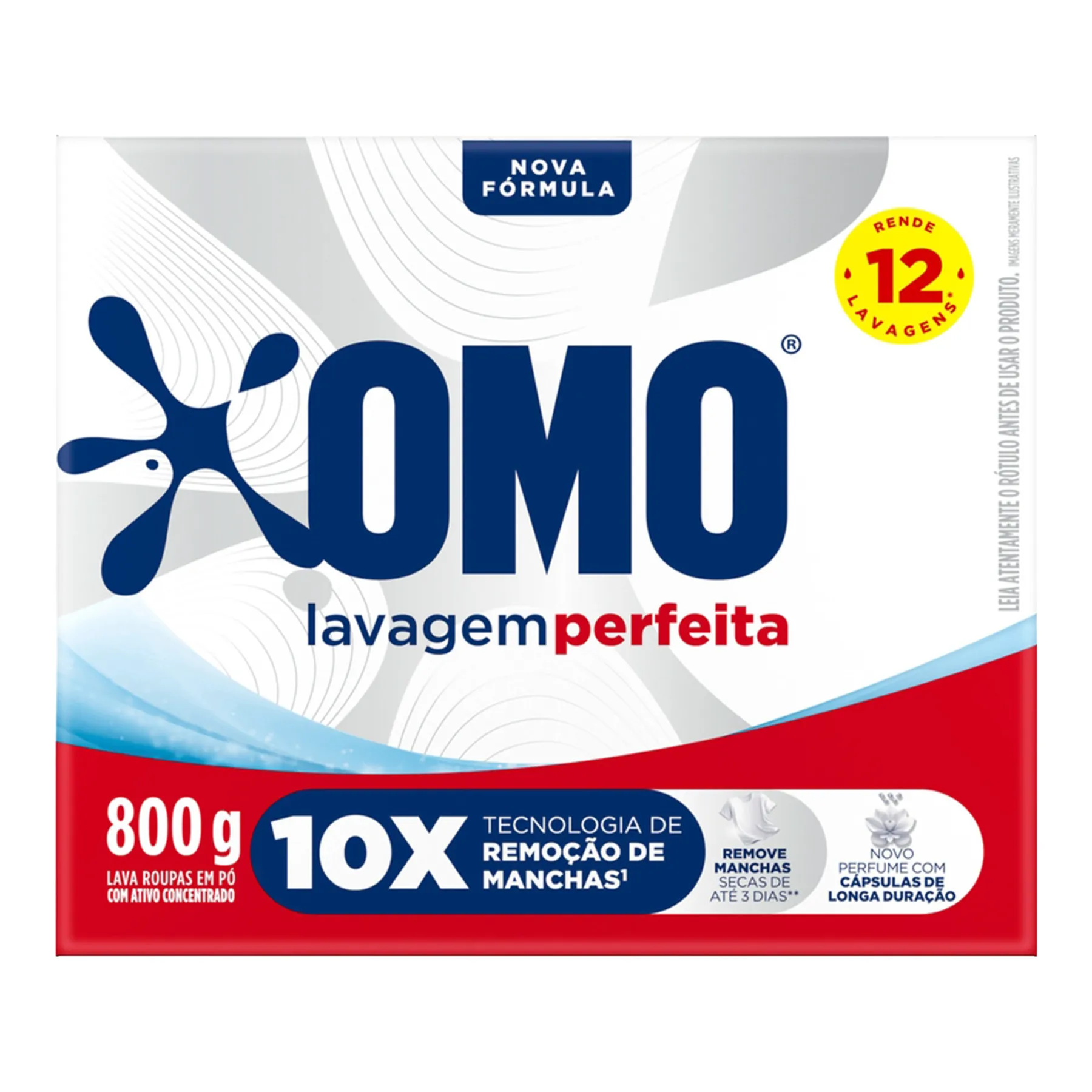Omo Dt Polvo Lavado Perfecto Caramelo 20-800g