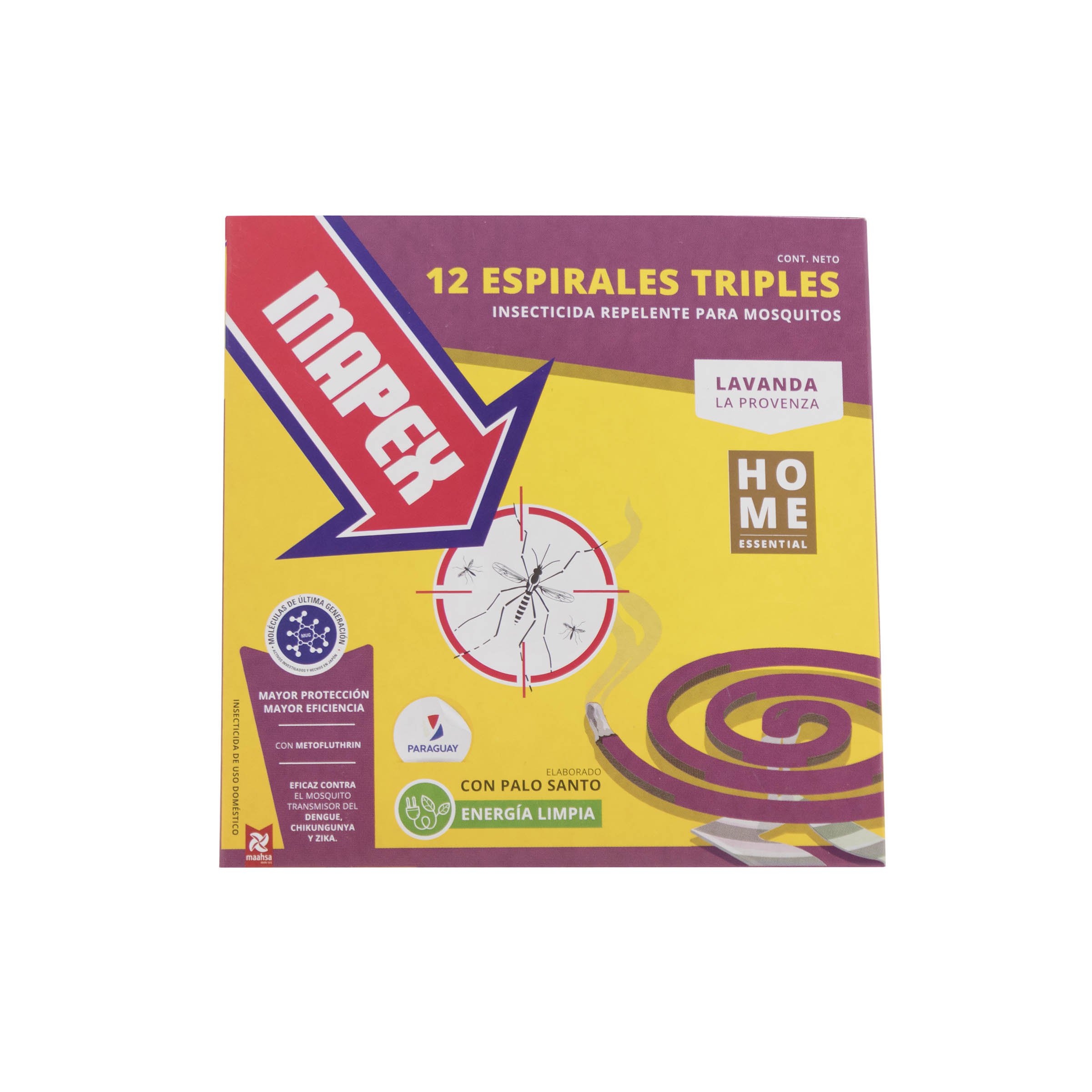 Espirales Mapex Trillizas Sahumerio