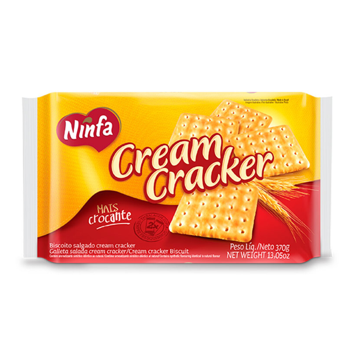 Galletita Ninfa Cream Cracker 370g