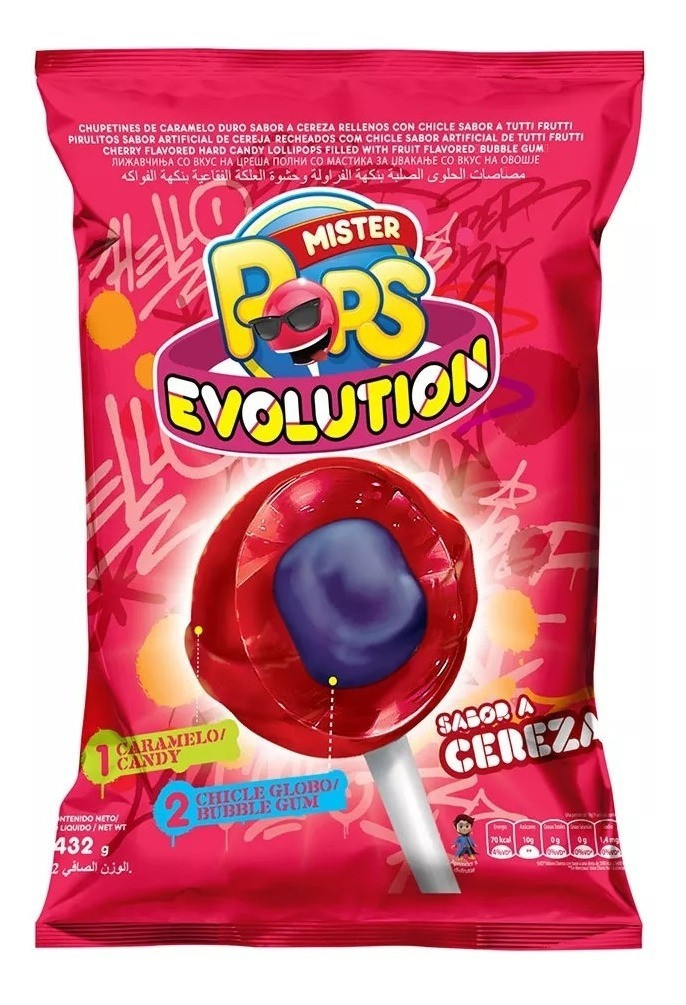 Mr Pops Cherry 12x24x18g