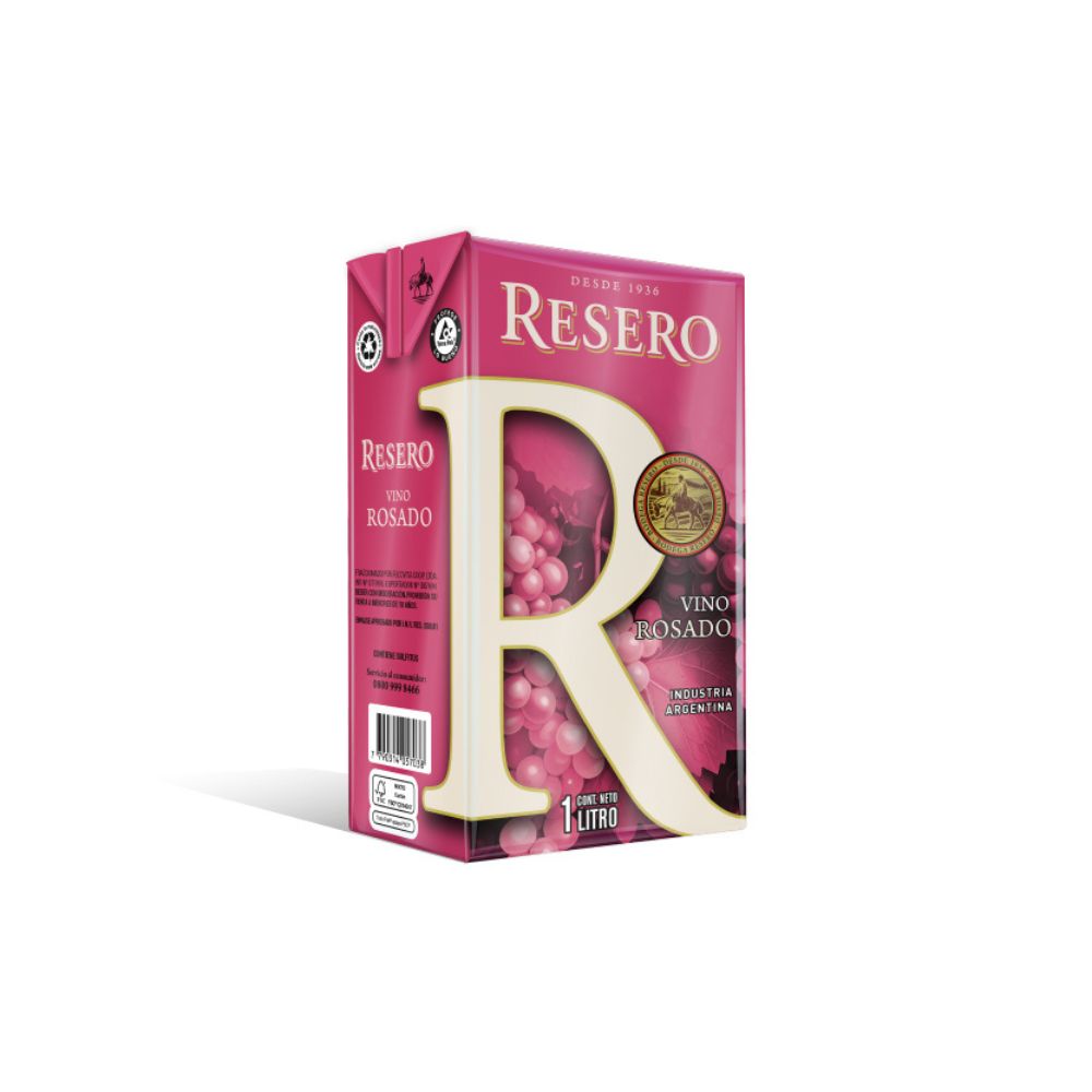 Vino Resero Rosado Tp 1L