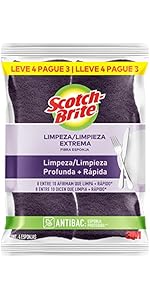 Esponja Scotch Brite Ll4 P3 Extrema 3m