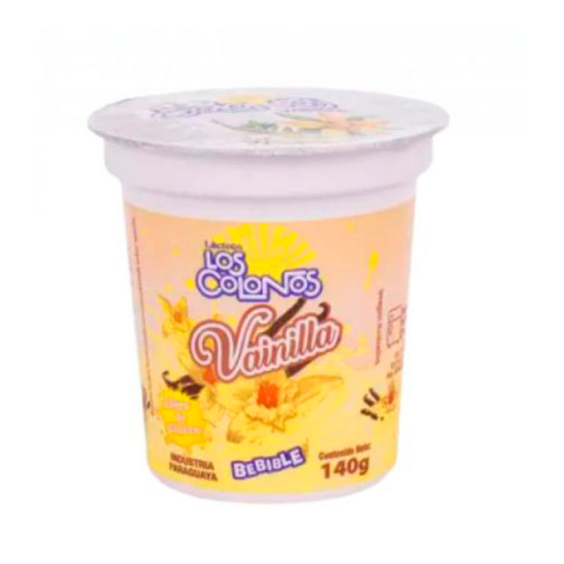Yogurt Entero Vainilla los Colonos 140g