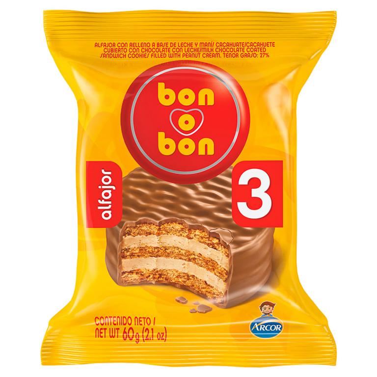 Alfajor Bon O Bon Negro 21x60