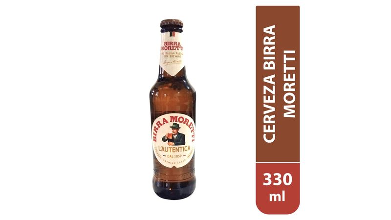 Birra Moretti Botella 330ml