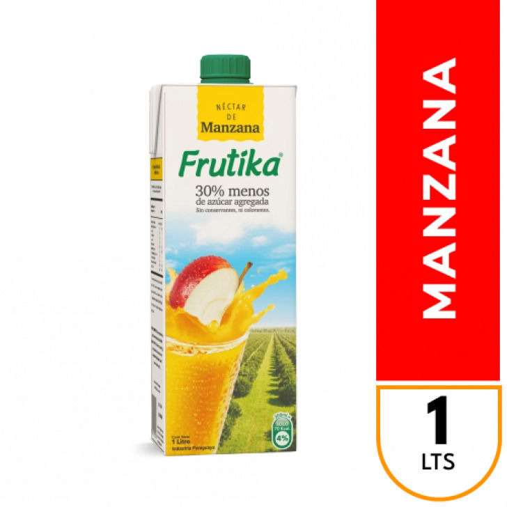 Nectar de Manzana Slim Frutika 200ml