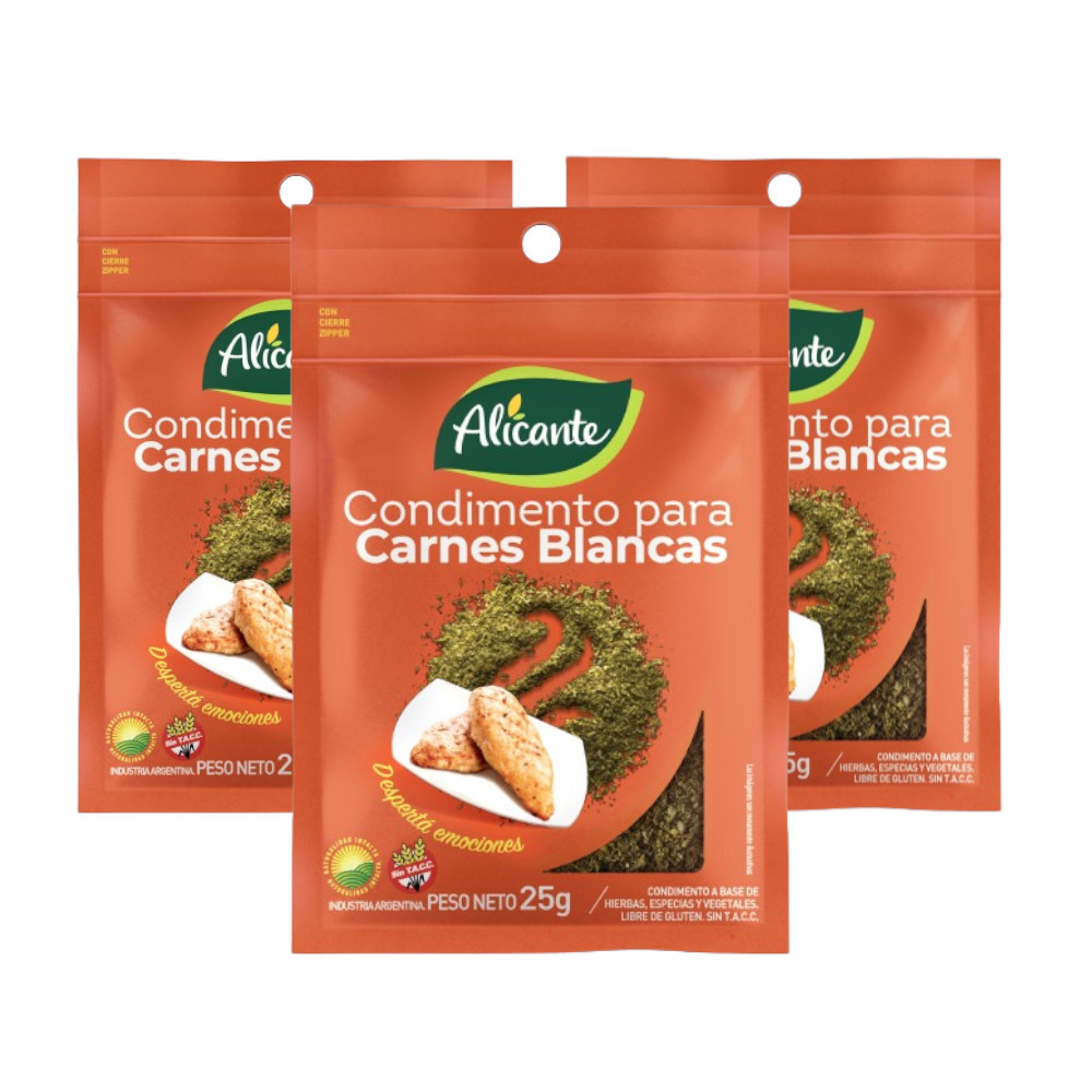 Sal Condimento Carnes Blancas 400g