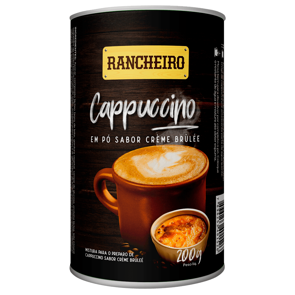 Capuccino Cream Brulee Pote 200g