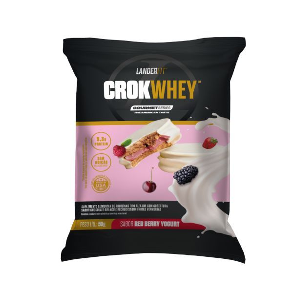 Landerfit Crok Whey Sabor Red