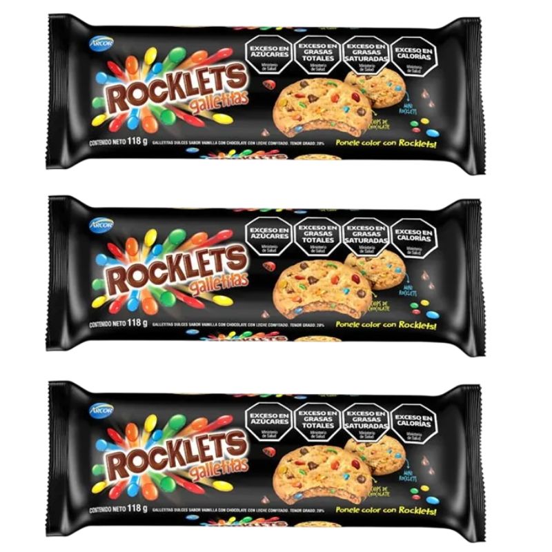Galletitas Rocklets 30x118g