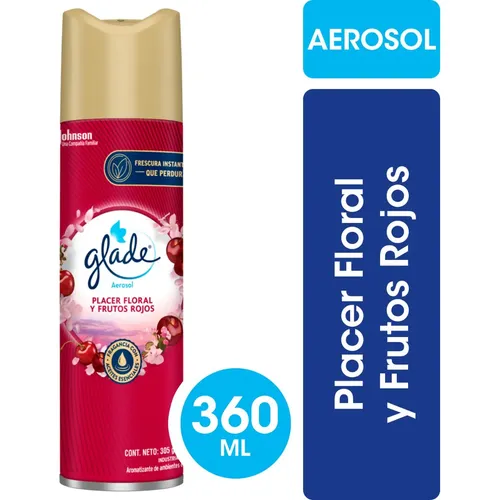 Glade Aerosol Floral y Frutos 360ml x6