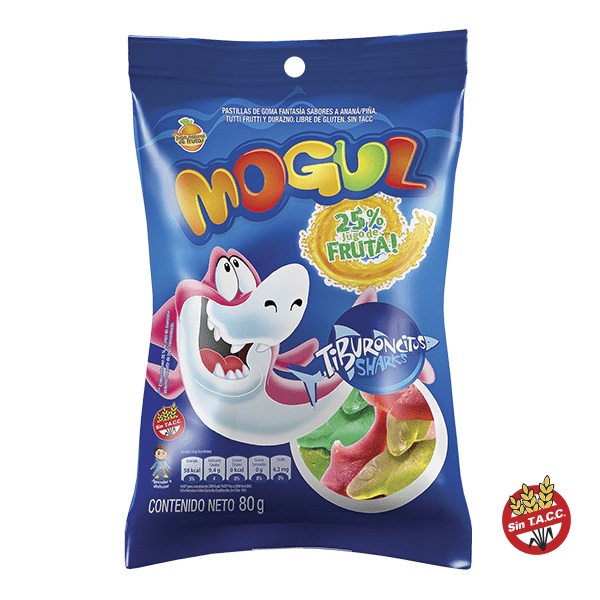 Mogul Tiburoncitos 80g